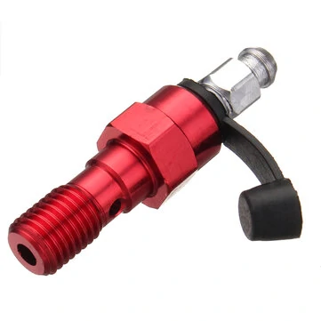 CNC M10x1,25 mm Motocyklový brzdový třmen Odtokový šroub Niplová banjobolt Kryt proti prachu