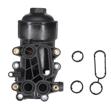 Kryt filtru olejového paliva s těsněními pro Audi Seat Skoda VW 1.6 TDI 2.0 TDI 03l115389H