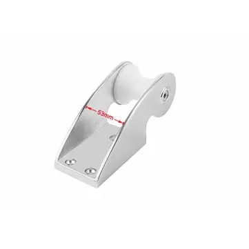 BSET MATEL Těžká námořní nerezová ocel 316 Nosič kotvy pro loďovou loď Bystřina s gumovým kolečkem pro pevnou kotvu