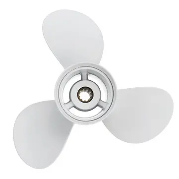 9 7/8 x 14 Vnější Vrtule z Hliníku pro Yamaha 20-30HP 664-45952-00-EL Loďský Hardware