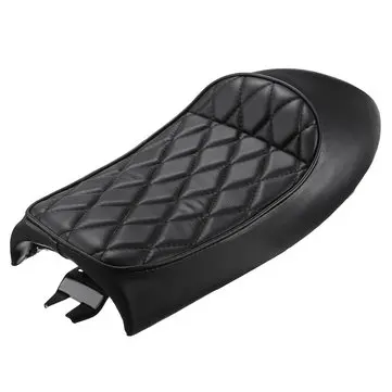 Klasické sedlo Cafe Racer na motocykl Vintage Custom Black Universal pro Honda