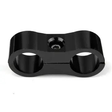 AN-6 AN6 13,4MM Pletená Hadice Oddělovač Klamrna Adaptér Držák Černá