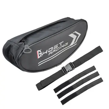 GHOST RACING motocyklová taška na přední vidlici černá cestovní ramenní batoh na jet for Yamaha/Honda/Kawasaki/Suzuki/Ducati/KTM