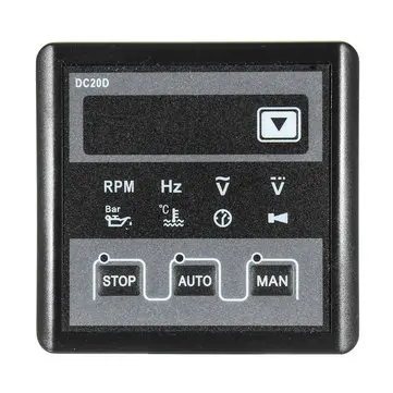 Řídicí jednotka DC20D generátoru Řídící modul generátoru DC8-36V AC20-276V 10-70Hz