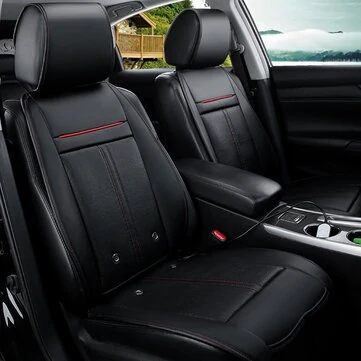 3 v 1 Kožené auto chlazení ohřev masážní sedadlová podložka s 8 větráky Univerzální