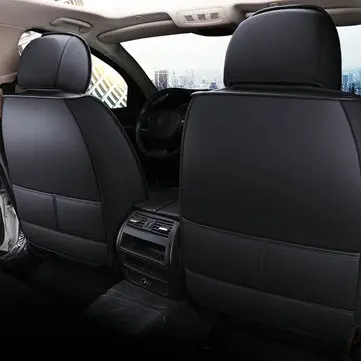 Potah na sedadla auta z odolného PU kůže pro auto s pěti sedadly