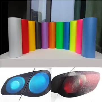 Auto mlhové světlo Vinyl Film Sticker Smoke Flash Point Přední světlo Zadní světlo