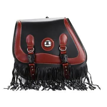 Univerzální voděodolná dvojice motocyklové nářadové tašky z umělé kůže pro uložení zavazadel