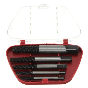 Sada 5 ks poškozených matice a matice nástroj na odstranění bitu šroubů 3MM-18MM