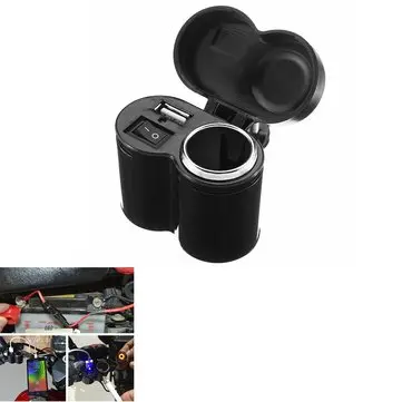 12/24V Vodotěsný Napájecí Port USB Pro Motocykl