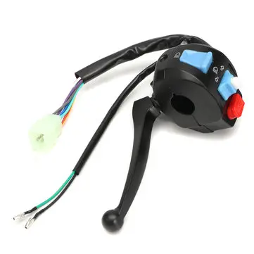 Univerzální levá brzdová páčka ovládání světla pro skútr GY6 50cc 150cc