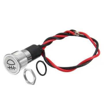 12V 16mm LED Značková Světla Panelu Nástrojové Desky