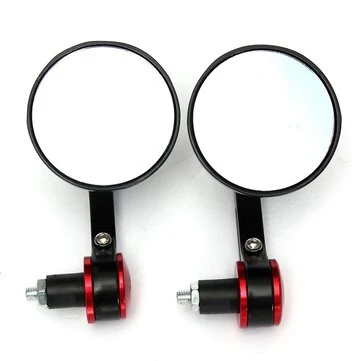 7/8 palců Motocykl Motocykl Bara End Pohled dozadu Zrcadlo Rrounded