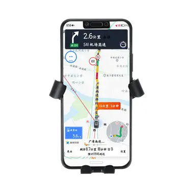 Qi Auto Bezdrátový Autonabíječ Rychlé Nabíjení Upevnění Zátka Ventilace Držák Telefonu