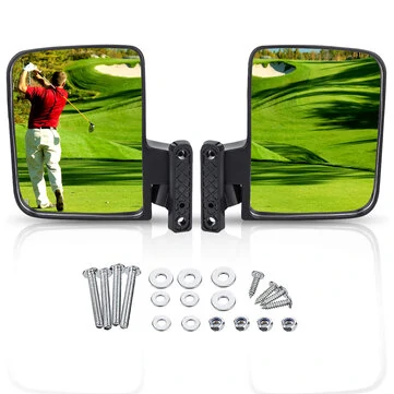 AUDEW Zrcátko golfauta Univerzální Zadní zrcátko 180° Volně nastavitelné