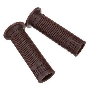 22mm/24mm Guma Řídítkové Rukojeti Konečník Pro Motocykl Bike ATV Dirt Cafe Racer