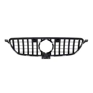 Sølv GT-stil frontgrill til Mercedes Benz GLE Coupe W292 C292 GLE350 2016-2018