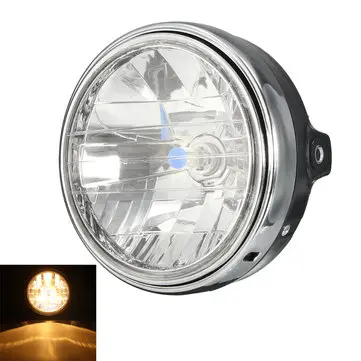 7 tommer motorcykel forlygte ravfarvet lys til Honda Yamaha Suzuki Kawasaki Universal