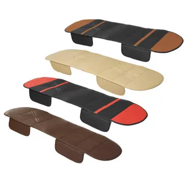 Bil bagsæde måtte beskyttelsesdæksel arrangør PU læder Åndbar pude