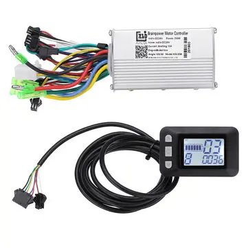 24V/36V48V/60V 250W/350W LCD Børsteløs Motorstyring Batterihastighed Til MTB E-Bike Scooter