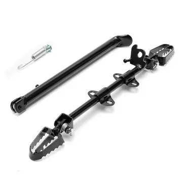 Sidefodstøtte Fodstøttebeslag Støtteben til Motorcykel Pit Dirt Bike 110cc 125cc 140cc