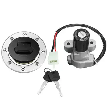 Tænding Tændingskontakt Brændstof Gaslåseknapnøgle Til Suzuki GSXR1000 SV650 TL1000R GSF1200