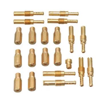 20 stk. Karburator Hoveddyser w/Langsom Til PWK Keihin OKO Karburator Motorcykel Kit