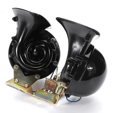 Par 12V 300dB Vandtæt Dobbelt Elektrisk Tjurstangs Luftvorn Super Højt Universal Bil Lastbil Båd