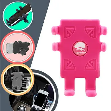 Lille størrelse bil multifunktionel mobil stillads luftudtag 360 graders rotation telefonholder