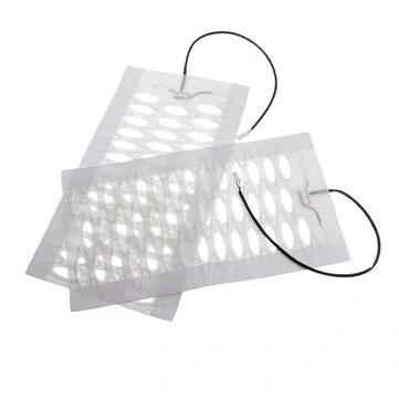 Universal 12V Carbon Fiber Opvarmet Auto Bil Sædehynder