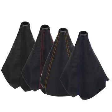 Universel Carbon Fiber Gearskifte Dæksel Knob Boob Manuel Gearstang