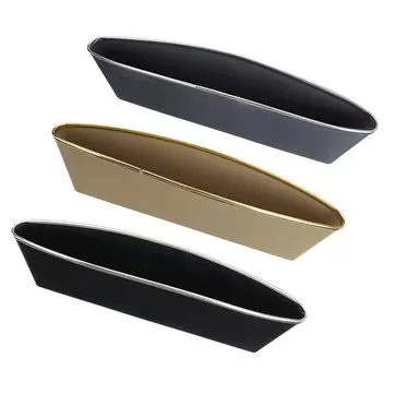 2 stk. Bilsæde Glip Opbevaring PP Organizer Caddy Catcher Box Sædeslidslomme