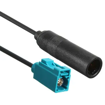 Bilradio Antenne Stereo Adapter Forbinder Kabelhoved Fakra til hun Din for VW