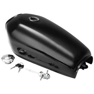 9L Brændstoftank med lågafbryder og nøgle Retro Motorcykel Vintage Racer Til Honda CG125 AA001