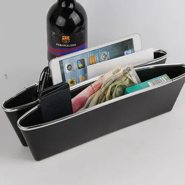 2 stk ABS Bil Sæde Revne Opbevaringsorganisator Lomme