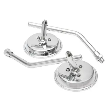 Chrome Rund Klassisk Retro Motorcykel Bakspejl Til Harley Thruxton Bonneville