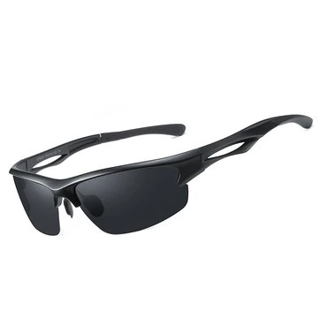 Cykling Polariserede Briller Solbriller TR UV400 Beskyttelse Mode Sportsbriller til Udendørs Fiskeri Rejser med Etui