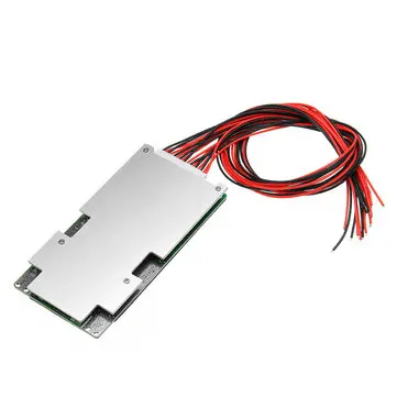 16S 48V 20A PCB PCM LFP Batteri BMS Motorcykelbeskyttelsesplade + Kabel