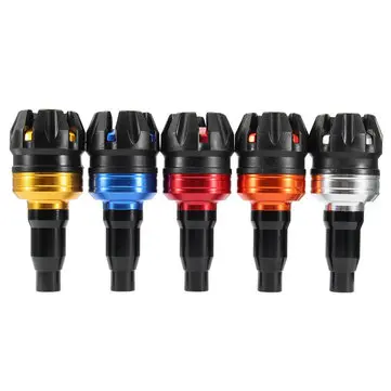 Universelle motorcykel ramme slider faldende beskytter anti crash kapper i 5 farver