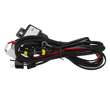 H4 12V 35W 3000t Motorcykel Elastisk Xenonlampe Forlygtekabelkontrolenhed