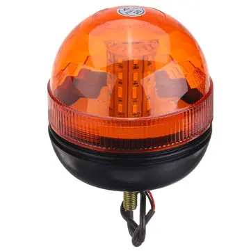 12V-24V LED-roterende blinkende rav-fleksibel traktor advarselssignallys