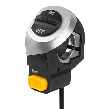 Wuxing Motorcykel Ebike Elektrisk Scooter Håndtag Skifte med Lys ON-OFF Knap Horn Knap