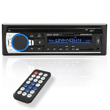 JSD-520 24V Bil Stereo Radio MP3-afspiller Auto Audio bluetooth Håndfri AUX SD USB FM