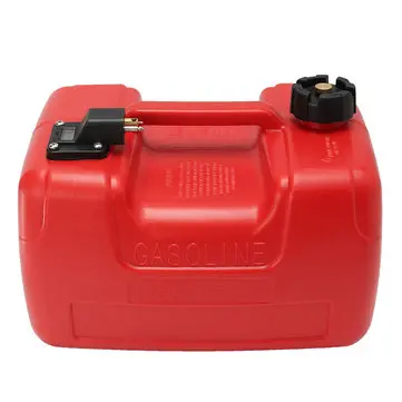 12L Bærbar Båd Yacht Motor Marin Udbord Brændstoftank Oliekasse Med Forbindelse