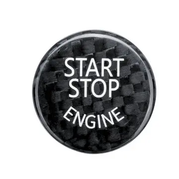Start Stop Motor Knap Bil Skifte Kulsort Cover Til BMW F/G Klassisk F01 F02 F10 G37