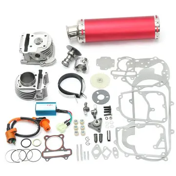 100cc 50mm Kinesisk Scooter Stort Bore Udstødnings Performance Kit Power Pack GY6 50cc