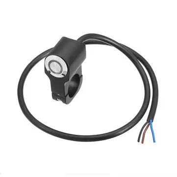 22mm Aluminiumslegering Motorcykel Motorcykel LED Styrbryder m/ Indikatorlys