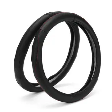 ROCK RPH0859 Bilratdæksel i ægte læder Antiskridbeskyttelse 37-38cm Universal