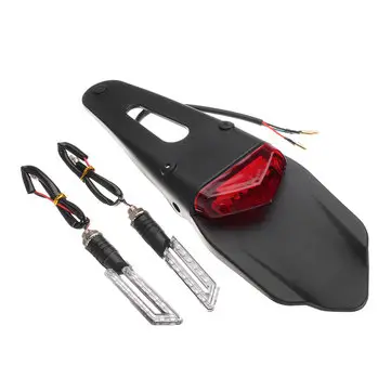 12V Motorcykel LED Bremse Baglygte Stop Signallampe Lampe Universal