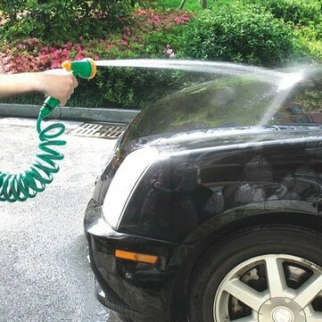 20m Teleskopisk Forårs Vandslange Højtryk Bilvask Vandslange Hjem Blomster Vandrør